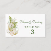 Pampas Huwelijksplaats kaart sjabloon Plaatskaartje (Voorkant)