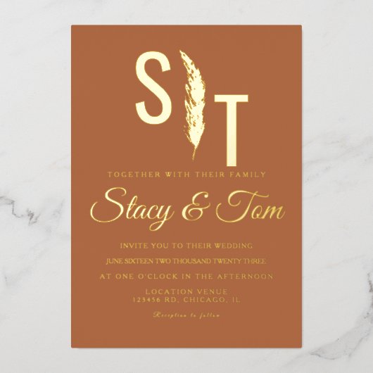 Pampas Logo Uitnodiging tot het indienen van Folië (Voorkant)