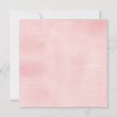 Pampas Pink Bow Brunch & Bubbly Vrijgezellenfeest Kaart (Achterkant)