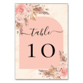 Pampas roos goudzebrabrij kaart (Achterkant)