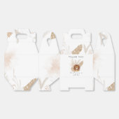 Pampas schattig Lion baby shower Bedankdoosjes (Ongevouwen)