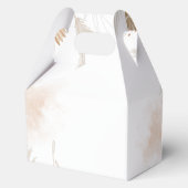 Pampas schattig Lion baby shower Bedankdoosjes (Achterkant)