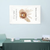 Pampas schattig Lion baby shower Spandoek (Beurs)