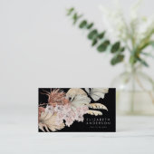 Pampas Stylist Professional Black Onyx Premium Visitekaartje (Staand voorkant)