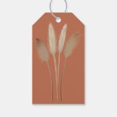 Pampas Wedding Welcome Favor Party Favor Cadeaulabel (Achterkant)