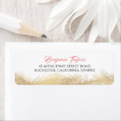 Pampasgras Aquarel Exotisch Etiket (Insitu)