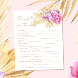 Pampasgras - Baby voorspellingen en advies