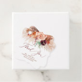 Pampasgras Bloem Aardenwerk Trouw Dank Je Bedankjes Labels (In situ)