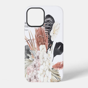 Pampasgras Bloemrijke Tropische Jungle Zakelijk iPhone 12 Hoesje