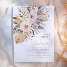 Pampasgras Boho Boheemien Woestijn Meisje Baby Sho