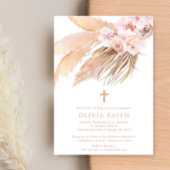 Pampasgras boho bohemiaanse woestijnbaptisme kaart