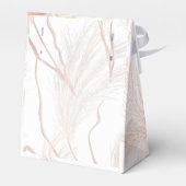 Pampasgras Bruidsdiner Terracotta Bedankdoosjes (Achterkant)