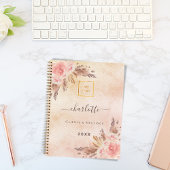 Pampasgras roos goudbloemenbedrijf logo QR Notitieboek