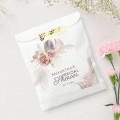 Pampasgras Terracotta Bruiloftsfeest Bedankzakje (Gezegeld)