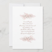 Pampasgras virtuele babyshower uitnodiging voor me (Achterkant)