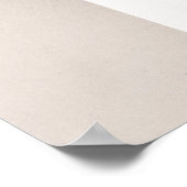 Pampasgras Zachte Bloemige Bruiloft Welkom Poster (Hoek)