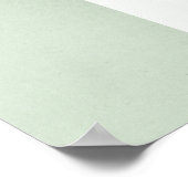 Pampasgras Zachte Bloemige Bruiloftswelkom Poster (Hoek)