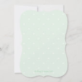 Pamper de Bride Bridal Shower Invitations Redhead Kaart (Achterkant)