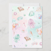 Pamper party Afro-Amerikaanse Spa Verjaardagsfeest Kaart (Achterkant)