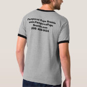 Pampered Pups10 T-shirt (Achterkant)