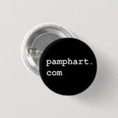 pamphart.com badge #4 ronde button 3,2 cm (Voorkant /achterkant)