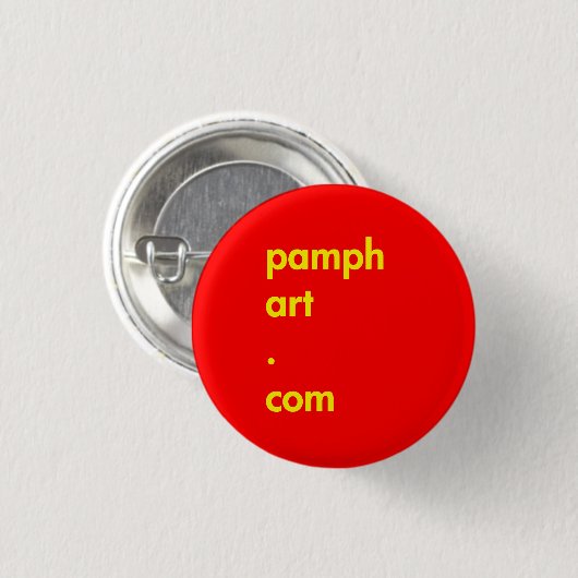 pamphart.com badge #7 ronde button 3,2 cm (Voorkant /achterkant)