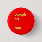 pamphart.com badge #7 ronde button 3,2 cm (Voorkant)