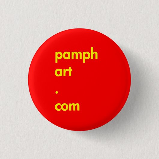 pamphart.com badge #7 ronde button 3,2 cm (Voorkant)