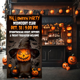 Pampking spooktacular Halloween Celebration Party Spandoek