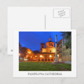 Pamplona Cathedraal Briefkaart (Voorkant / Achterkant)