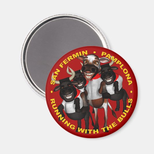 Pamplona Magneet (Voorkant / Achterkant)
