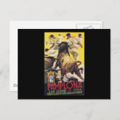 Pamplona San Fermin Briefkaart (Voorkant / Achterkant)