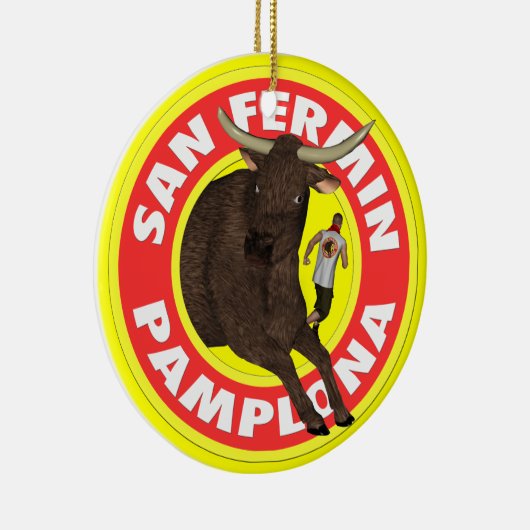 Pamplona - San Fermin Keramisch Ornament (Rechts)