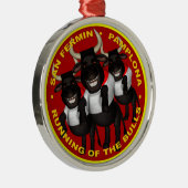 Pamplona - San Fermin Metalen Ornament (Rechts)