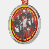 Pamplona - San Fermin Metalen Ornament (Links)