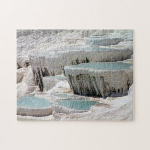 Pamukkale Blue & White Pools - Turkije Legpuzzel