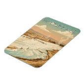 Pamukkale Turkey Travel Postcard Magneet (Linkerzijde)