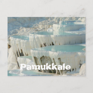 Pamukkale, Turkije Briefkaart