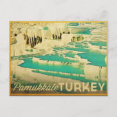Pamukkale Turkije Briefkaart (Voorkant)