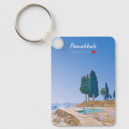 Pamukkale, Turkije - Klassieke thermale baden Sleutelhanger