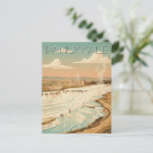 Pamukkale Turkije Reis Postkaart (Staand voorkant)