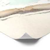 Pamukkale Turkije Reislandschap Poster (Hoek)