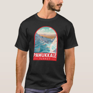 Pamukkale Turkije Reizen Kunst Vintage T-shirt