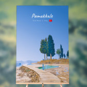 Pamukkale, Turkije - Thermische baden Acryl Bord (Neutraal)