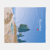 Pamukkale, Turkije - Thermische baden Fleece Deken (Voorkant (Horizontaal))