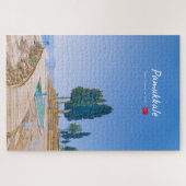 Pamukkale, Turkije - Thermische baden Legpuzzel (Horizontaal)