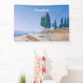 Pamukkale, Turkije - Thermische baden Spandoek (Insitu)