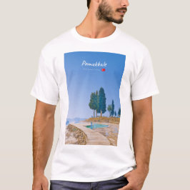 Pamukkale, Turkije - Thermische baden T-shirt