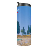 Pamukkale, Turkije - Thermische baden Thermosbeker (Geroteerd rechts)