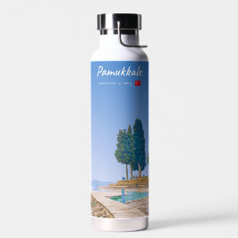 Pamukkale, Turkije - Thermische baden Waterfles